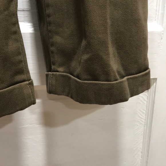 Bill Blass green chinos SIZE 36x32 - Picture 3 of 5
